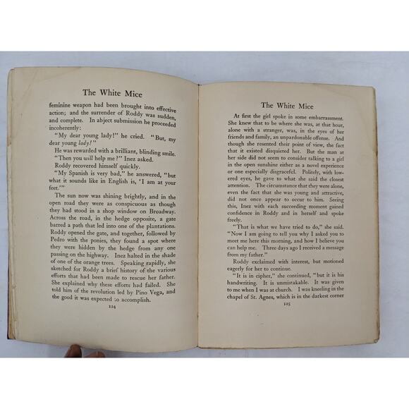 The White Mice By Richard Harding Davis Antiquarian Novel Early Printing 1909 - Picture 11 of 16